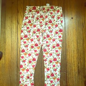 Floral leggings